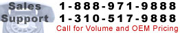 Sales Support - 1-888-971-9888 - 1-310-517-9888