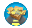 free ground shipping within the continental 
US on all online orders over $300