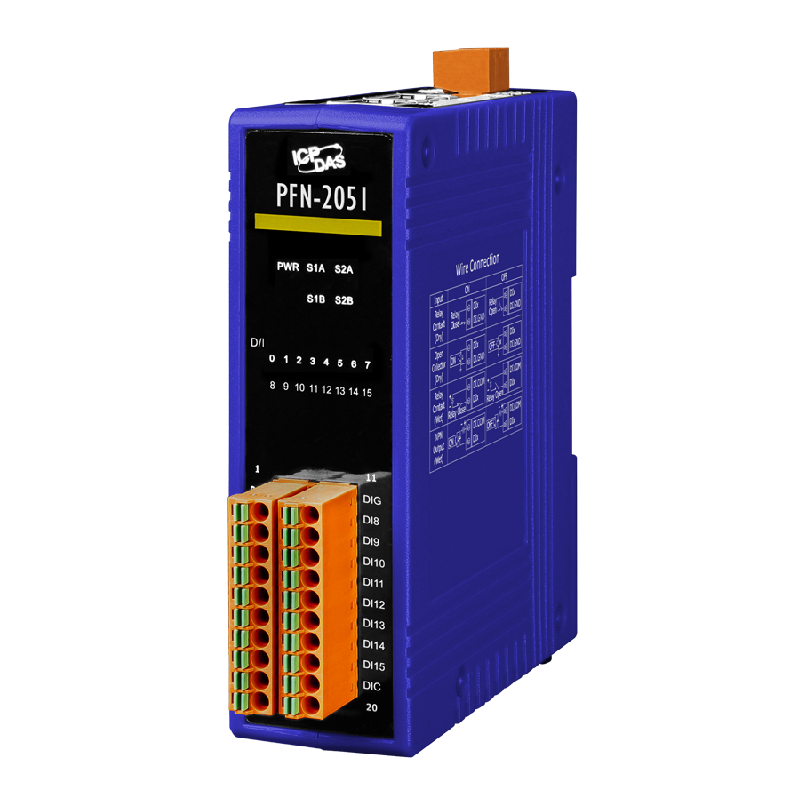 PFN-2042 | PROFINET 16 Channel Isolated Digital Output Module with 4 kV ...