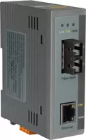 *For Multi Mode Use* 10/100BaseT
Ethernet to Fiber Optics 100BaseFX Converter. The Ethernet supports 10/100M Auto-Negotiation and Auto MDI/MDIX functions. Has SC connector, supports operating temperatures from 0 ~ +70°C. Replaced with NS-200AFCS-T