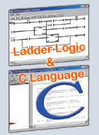 Programmable in Ladder Logic or C Language