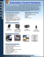 Data Communication, Data Acquisition and
Control Cut Sheets