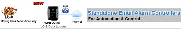 Standalone Email Alarm Controllers